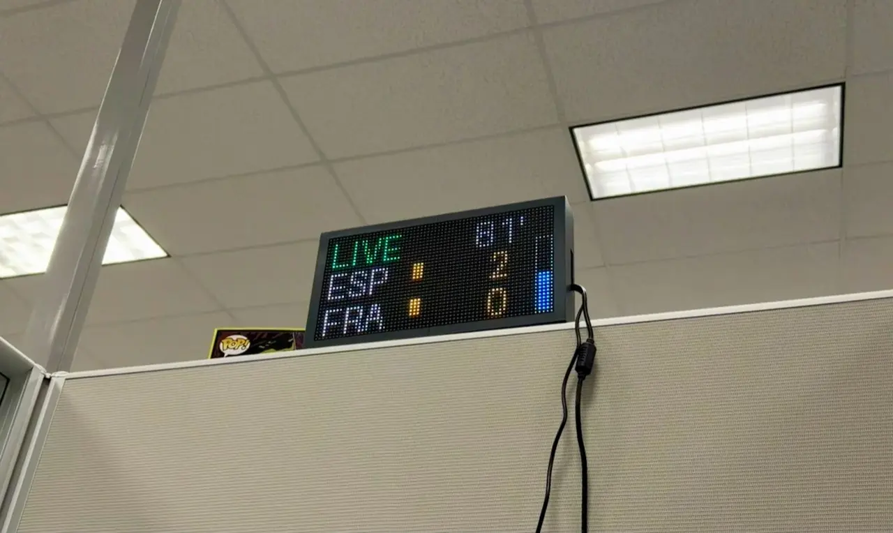 The World Cup Scoreboard That Became a Cellular Test Rig